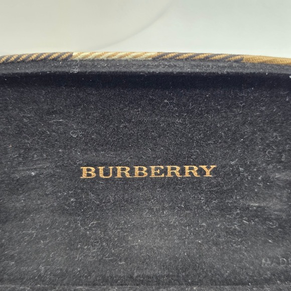 Burberry Nova Check Hard Sunglasses Eyeglasses Case‎ Beige Brown Made in Italy main image 10